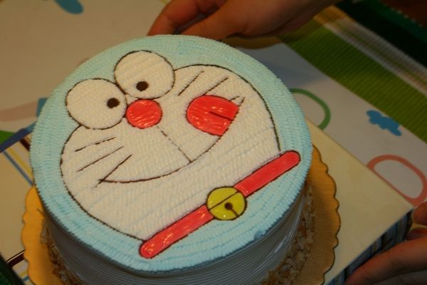 多啦A夢的生日蛋糕。20070612