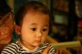 文賢1歲了。2008-11-01