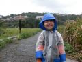 風雨不小，但是穿著雨衣還是可以玩。2008-11-09