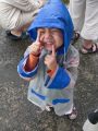 這件雨衣還挺合身的，只是這荒野的生態，可能還是要大一點的小孩才能了解。2008-11-09
